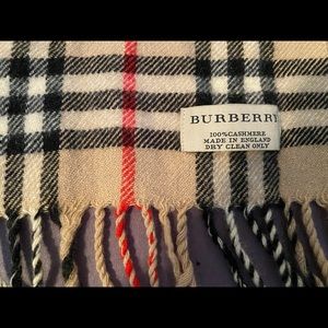 Authentic Burberry Scarf